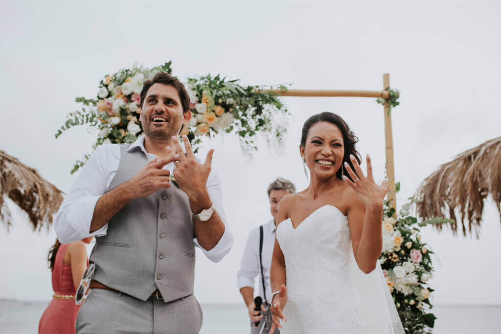 Kristy & Yago’s magical wedding at Tropicana
