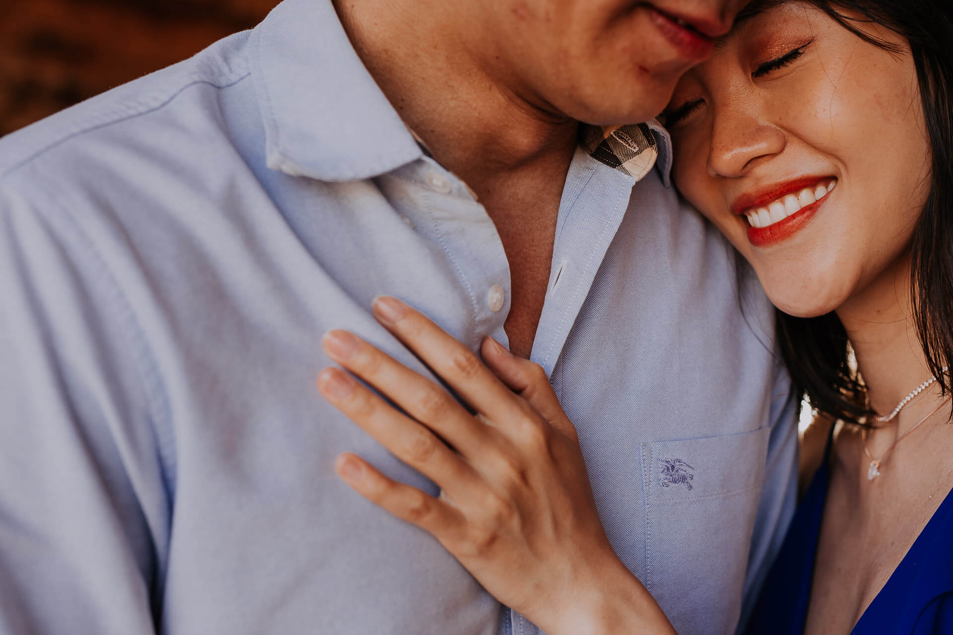 Sesión de pareja en Cala Compte de Linda & Jack